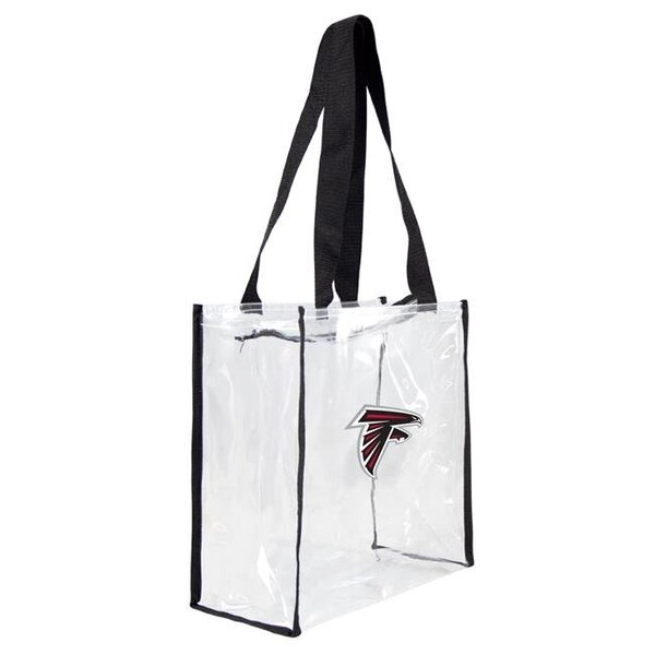 Little Earth Atlanta Falcons Clear Square Stadium Tote - 8669967377