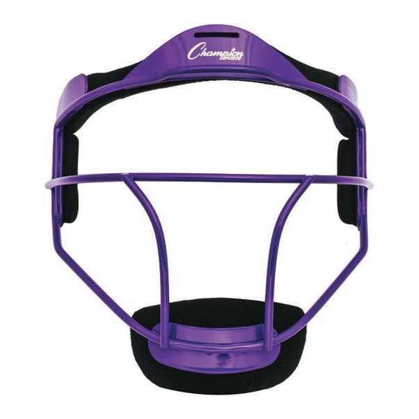 Champion Sports Adult SoftBall, Fielders Mask, Purple - FMAPR