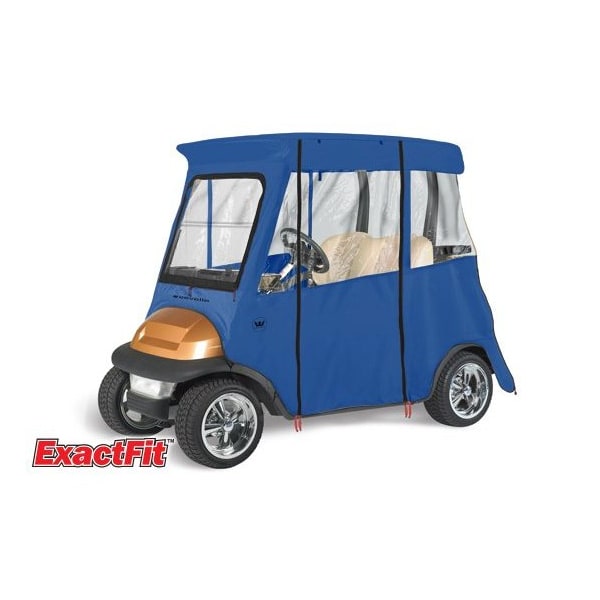 Eevelle ExactFit Sunflair Enclosure 2 Passenger Club Car - Royal Blue - EFSFECC02-RYL