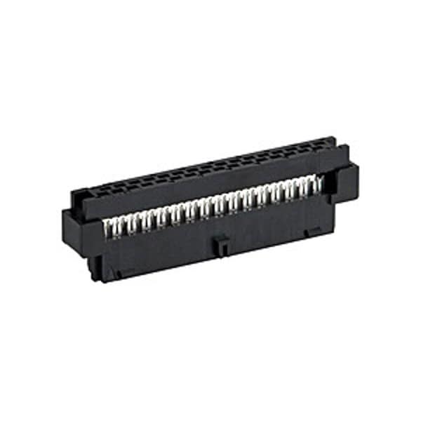 Molex Board Connector, 22 Contact(S), 2 Row(S), Female, 0.079 Inch Pitch, Idc Terminal, Friction Ramp,  - 875682243