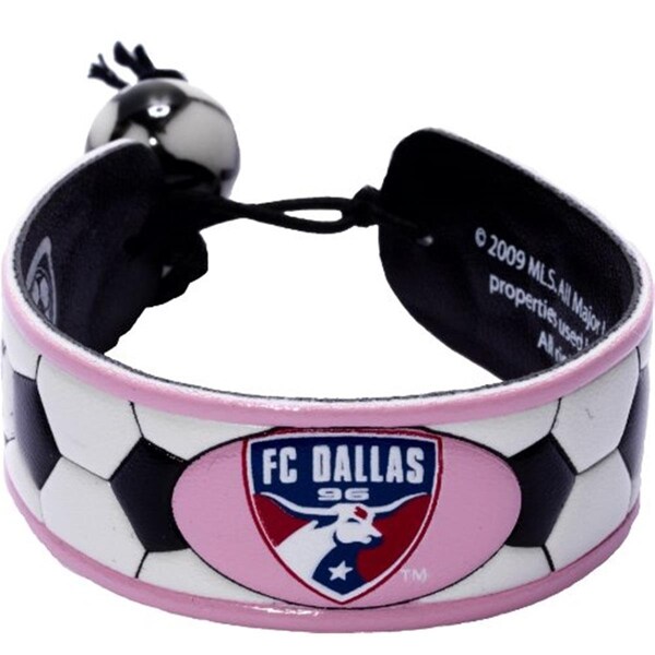 Gamewear FC Dallas Bracelet Soccer Pink - 4421401552