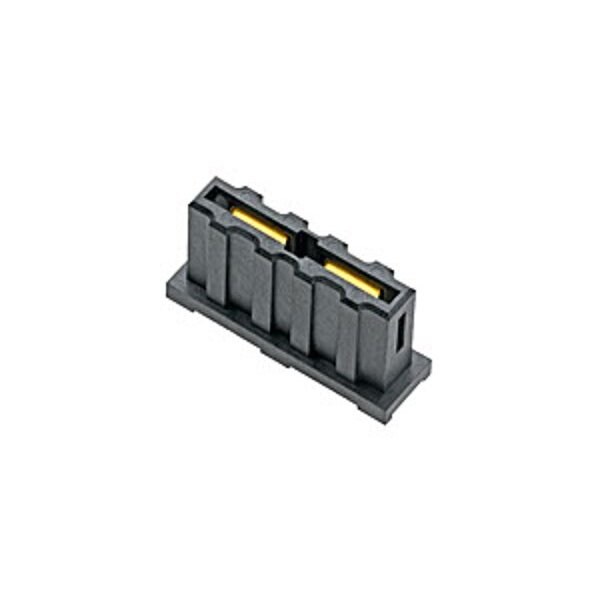 Molex Rectangular Power Connector, 4 Contact(S), Female, Press Fit Terminal, Receptacle - 782321001