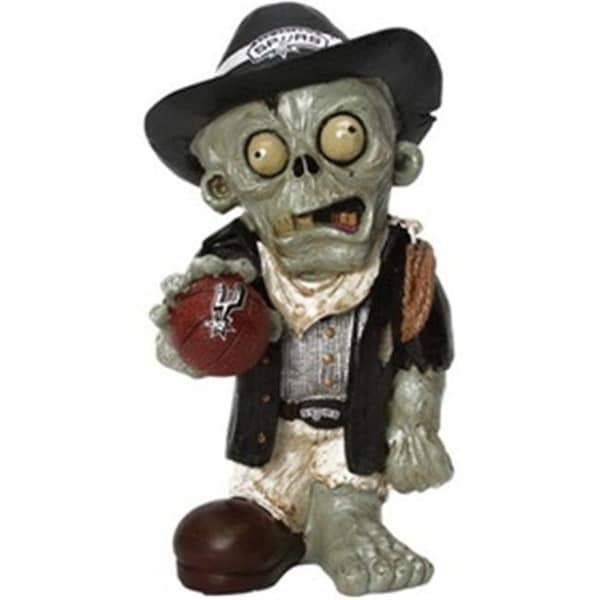 Forever Collectibles San Antonio Spurs On Logo Zombie Figurine - 8784931236