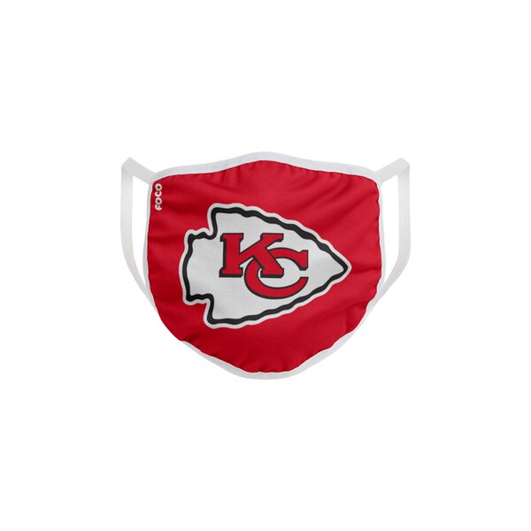Foco FOCO Household Multi-Purpose Kansas City Chiefs Face Mask Multicolored 1 pk - 194751473814