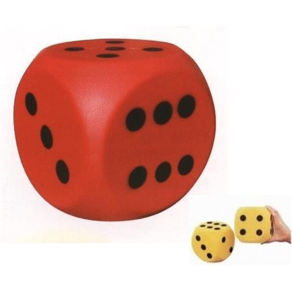 Everrich Industries Everrich EVAJ-0009 5 Inch Foam Dice - Set of 2 - EVAJ-0009