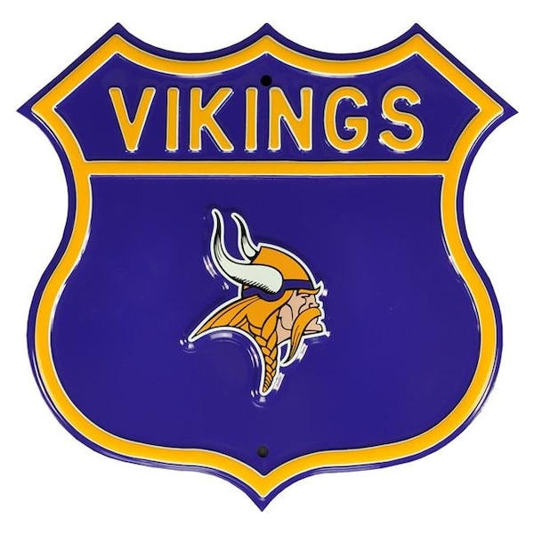 Authentic Street Signs Authentic Street Signs 33518 Vikings Route Street Sign - 33518