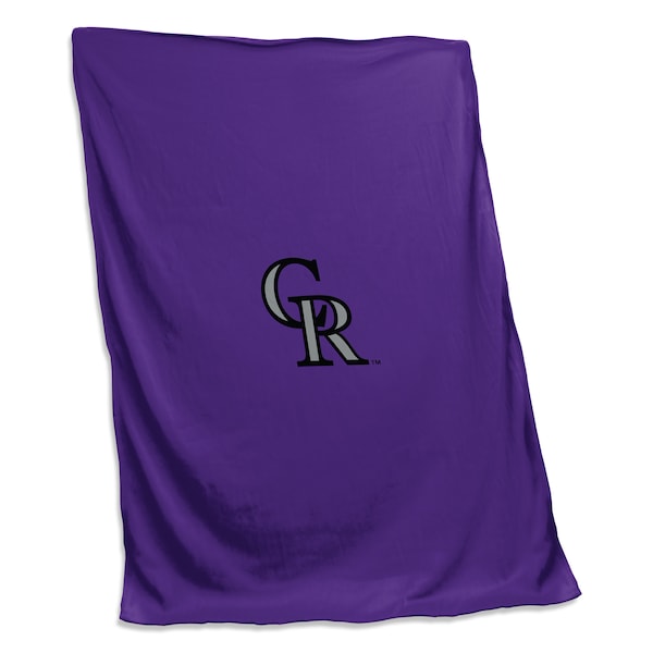 Logo Brands Colorado Rockies Sweatshirt Blanket - 510-74