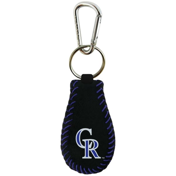 Gamewear Colorado Rockies Keychain Team Color Baseball - 4421401874