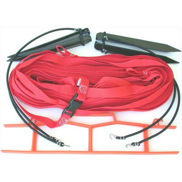 Perfectpitch Red 1-inch Non-adjustable Web Courtlines - PE1632081
