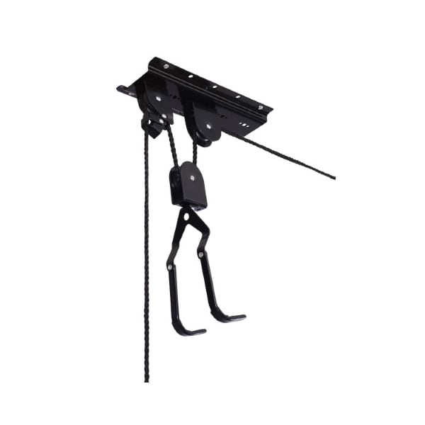 Leisure Sports Set of 4 Leisure Sports Bike Storage Hoists, Pulley and Strap System to Lift Bicycles, Ladders - 282210QWR