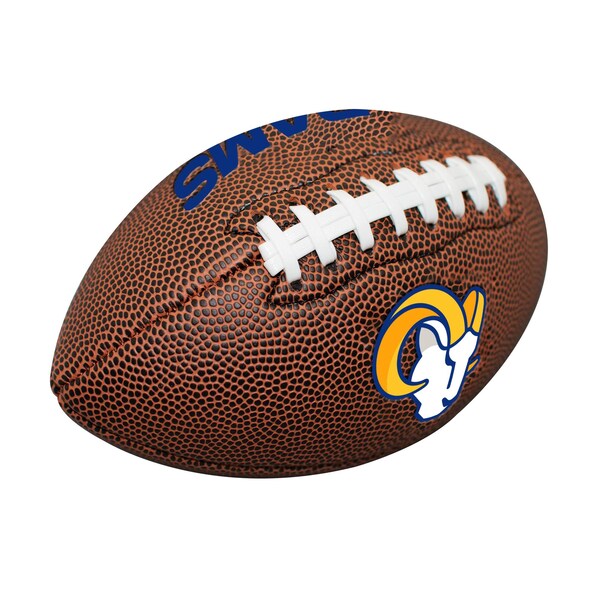 Logo Brands LA Rams Mini Size Composite Football - 629-93MC-1