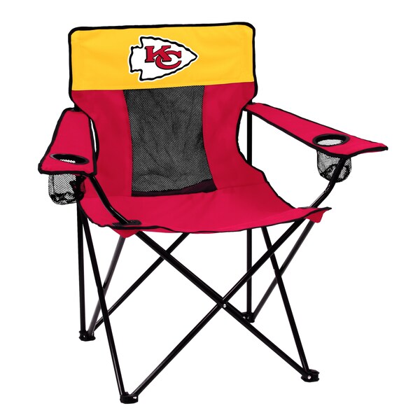 Logo Brands Kansas City Chiefs Elite Chair - 616-12E