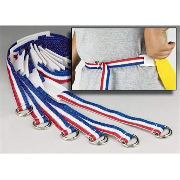 Everrich Industries Everrich EVC-0032 Flag Belt - Adjustable Rip - 16 x 1 Inch - Set of 6 Belts  12 Flags - EVC-0032