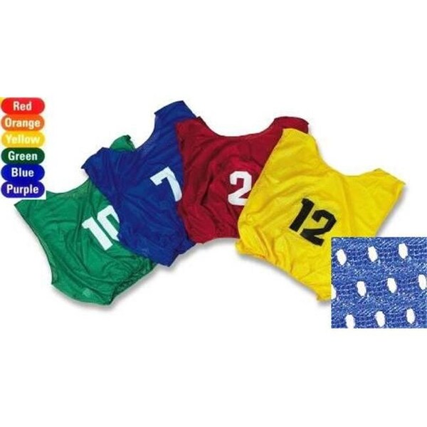 Everrich Industries Everrich EVC-0088 Numbered Mesh Vest Set - 22 x 24 Inch - Set of 12 - EVC-0088