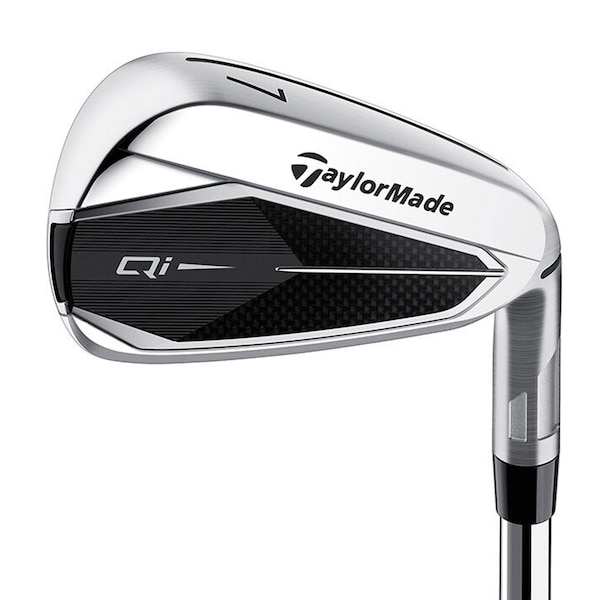 Taylormade Qi10 Iron Set - Graphite Shafts - Right Hand/5-PW, AW/Stiff Flex - N2799009