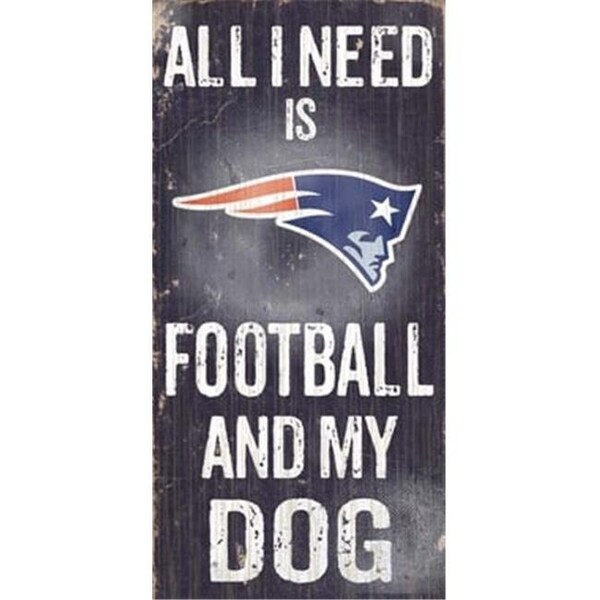 Fan Creations Fan Creations N0640 New England Patriots Football And My Dog Sign - N0640-NEP
