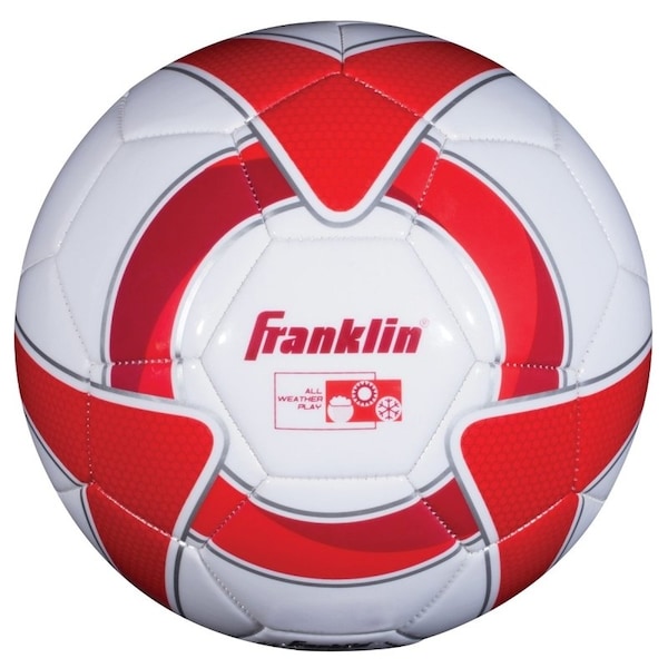Franklin Sports Soccer Ball, Synthetic Leather, Assorted - 6360
