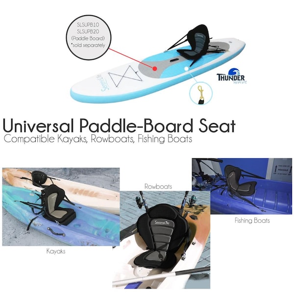 Serenelife Detachable Paddle-Board Seat - SLSUPST15
