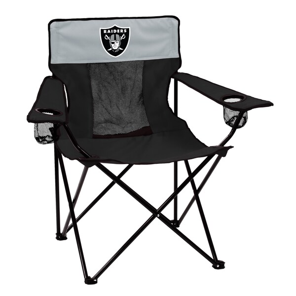 Logo Brands Las Vegas Raiders Elite Chair - 623-12E