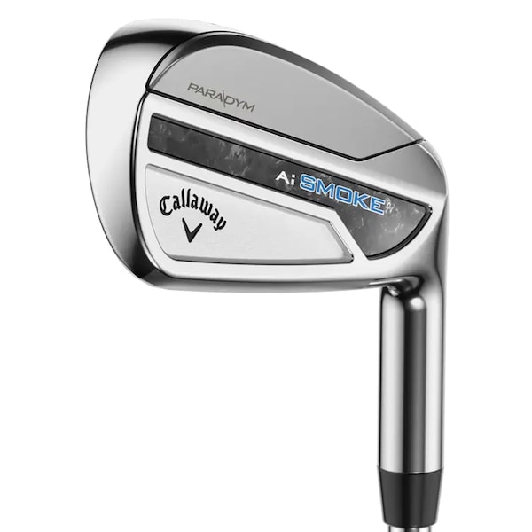 Callaway Paradym Ai Smoke Iron Set - Steel Shafts - Left Hand/5-PW, AW/Regular Flex - 4J317226W2006