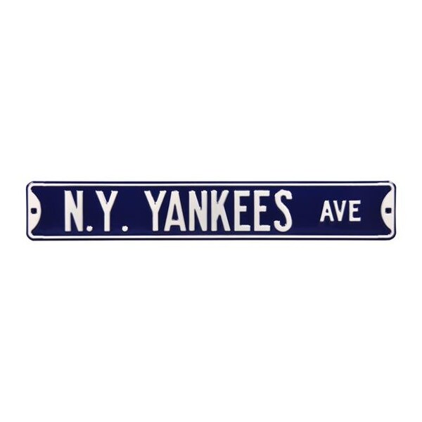 Authentic Street Signs Authentic Street Signs 30120 Ny Yankees Avenue Street Sign - 30120