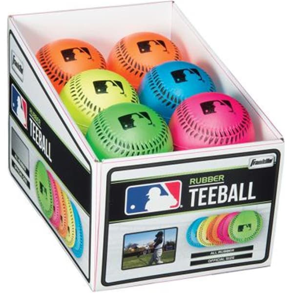 Franklin Sports Franklin Sports 23342S4 Soft Strike Rubber Baseball  1 - assorted - FR435887
