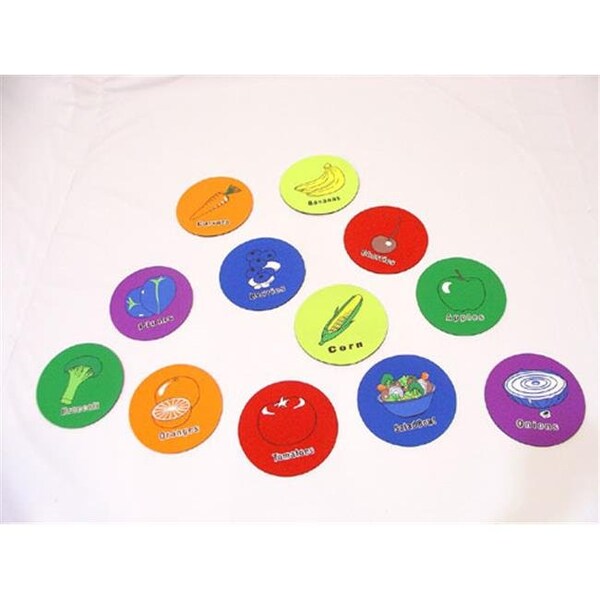 Everrich Industries Everrich EVC-0146 Fruits N Vegetables Mat - EVC-0146
