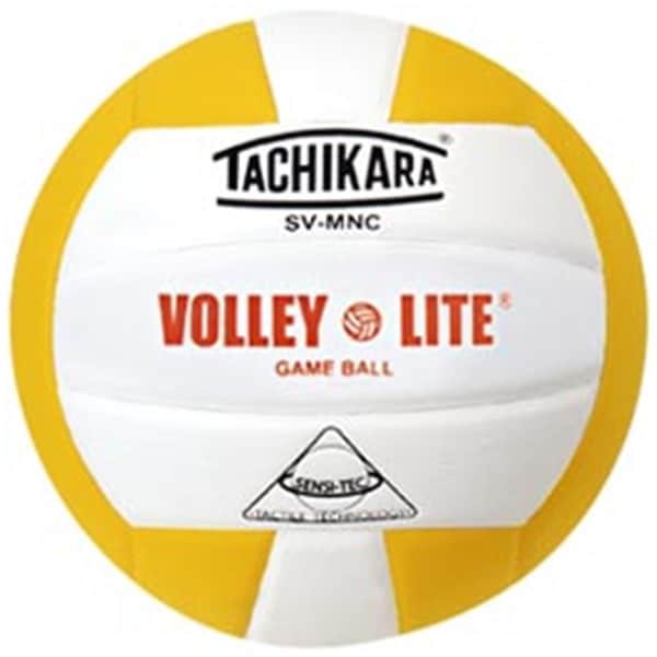 Tachikara Volley-Lite Volleyball - Gold-White - SVMNC.GDW