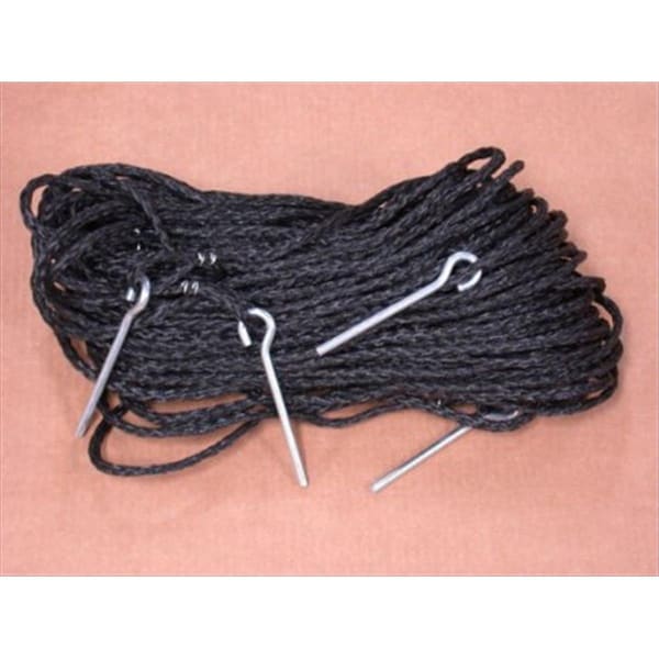 Perfectpitch 8 Meter Black .25-inch rope Non-adjustable Grass Courtlines - PE701148