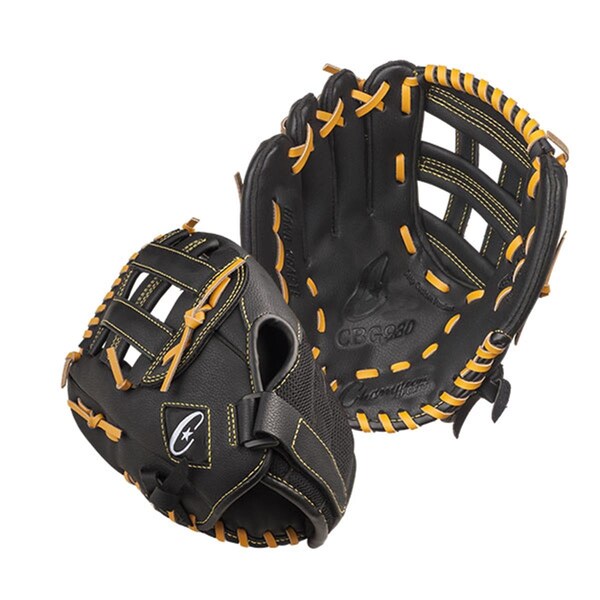 Perfectpitch 10 in. Physical Education Glove Series - Full Right, Black - PE3290256
