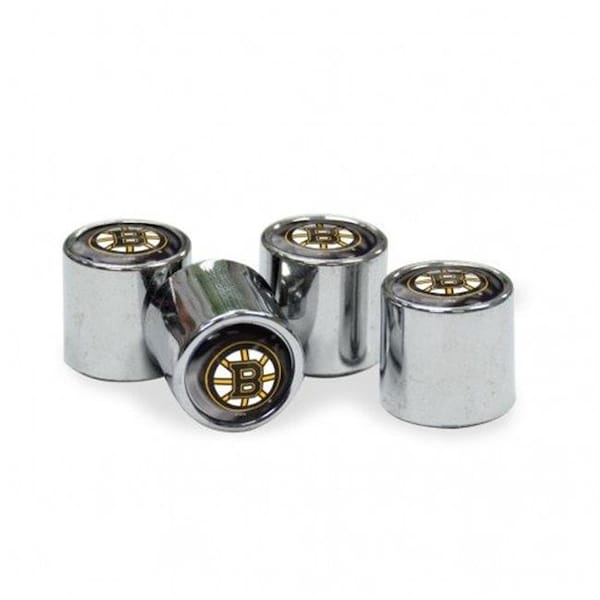Wincraft Wincraft 1493449429 Boston Bruins Valve Stem Caps - Set of 4 - 1493449429