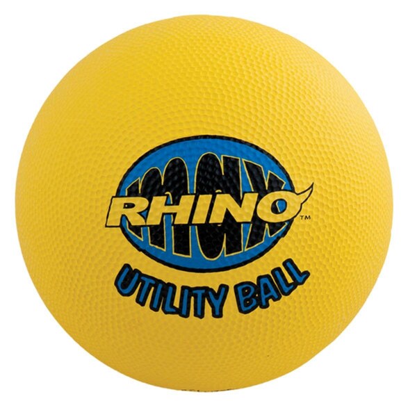 Champion Sports 8.5 in. Rhino Max Utility Ball, Yellow - RMX85