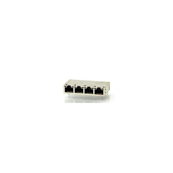 Te Connectivity 1X4 MAG45(TM) 7G4 05 G/O LED S TAB UP - 1-6610155-2