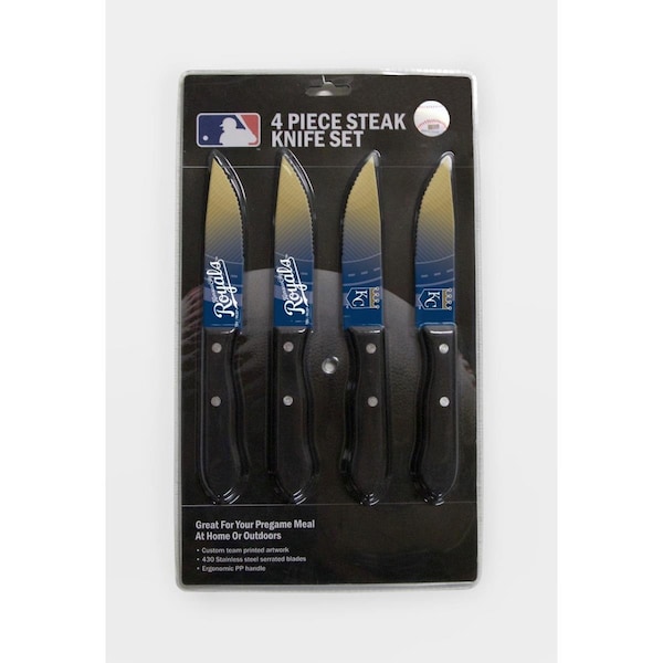 Fanforever Kansas City Royals Knife Set - Steak - 4 Pack - FA3343110