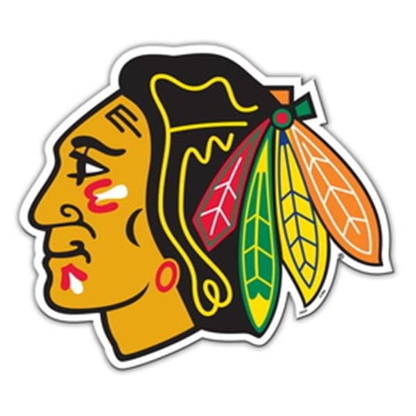 Fremont Die Consumer Products Inc Chicago Blackhawks 12" Car Magnet - 2324588714
