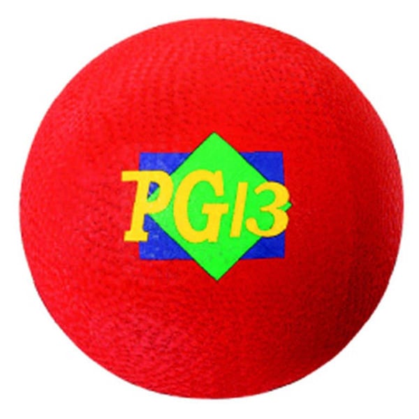 Olympian Athlete 13 Inch Play Ground Ball - Red - OL66944