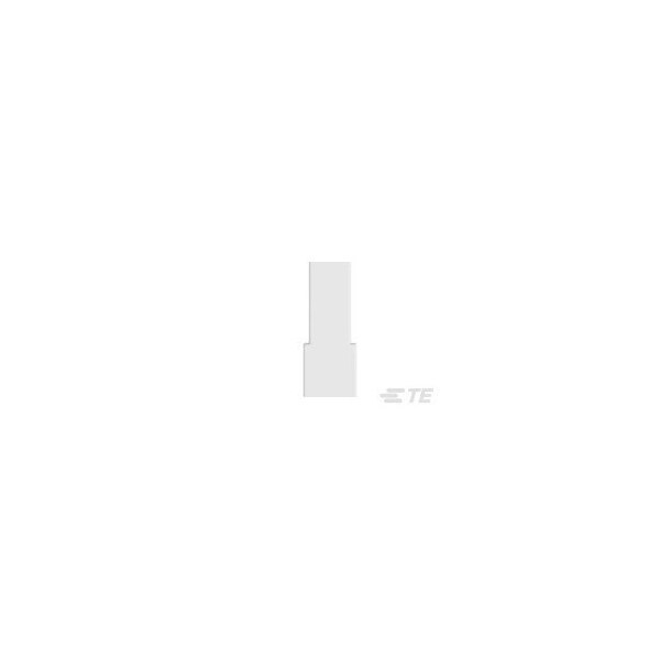 Te Connectivity 1 WAY FF 250 HOUSING TAB NYLON 6.6 NAT - 880309-1