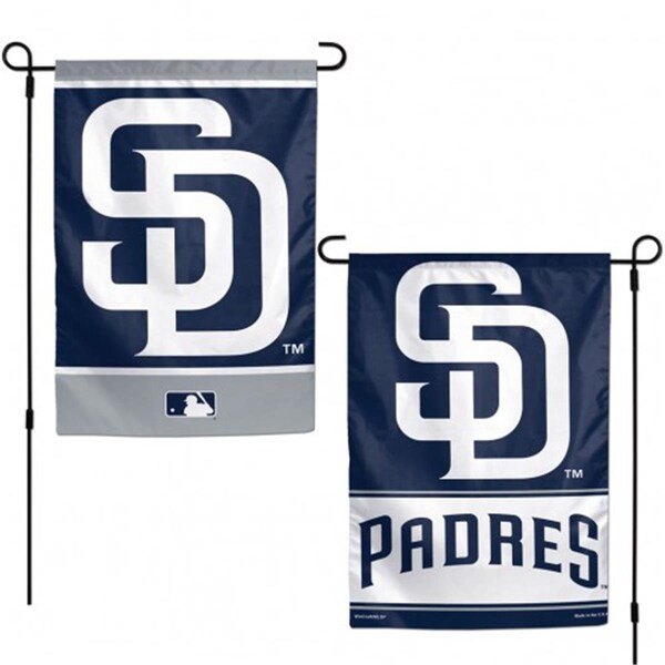 Wincraft San Diego Padres Flag 12x18 Garden Style 2 Sided - 3208516180
