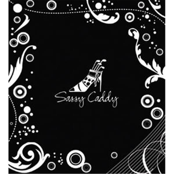 Sassy Caddy Towel- Black and White - 2010031