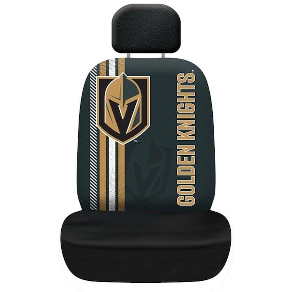 Fremont Die Consumer Products Inc Fremont Die 2324580652 Vegas Golden Knights Rally Design Seat Cover - 2324580652