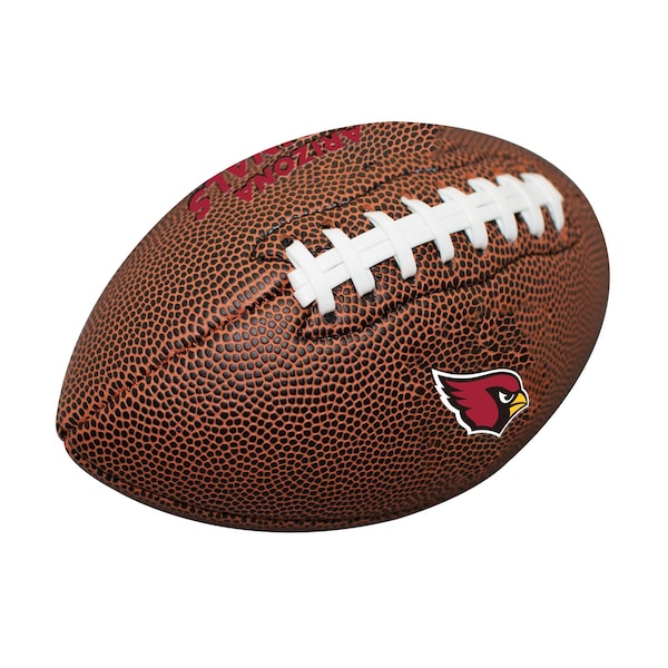 Logo Brands Arizona Cardinals Mini Size Composite Football - 601-93MC-1