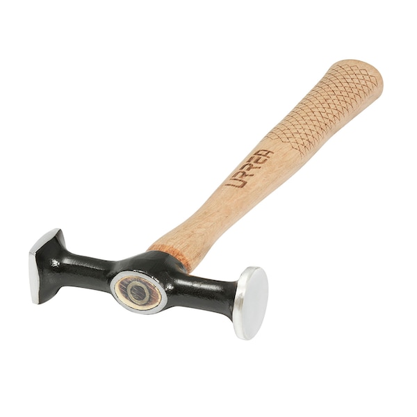 Urrea 1-1/4" Bodywork Hammer with wood handle for smooth finishes - 1424