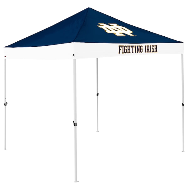 Logo Brands Notre Dame Navy/White Economy Canopy - 190-39E-1