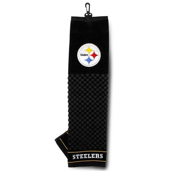 Team Golf Pittsburgh Steelers 16"x22" Embroidered Golf Towel - 3755632410