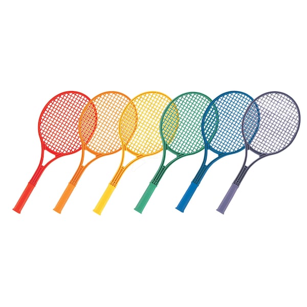 Champion Sports Tennis Racket Set, 6 Assorted Colors - JTRSET