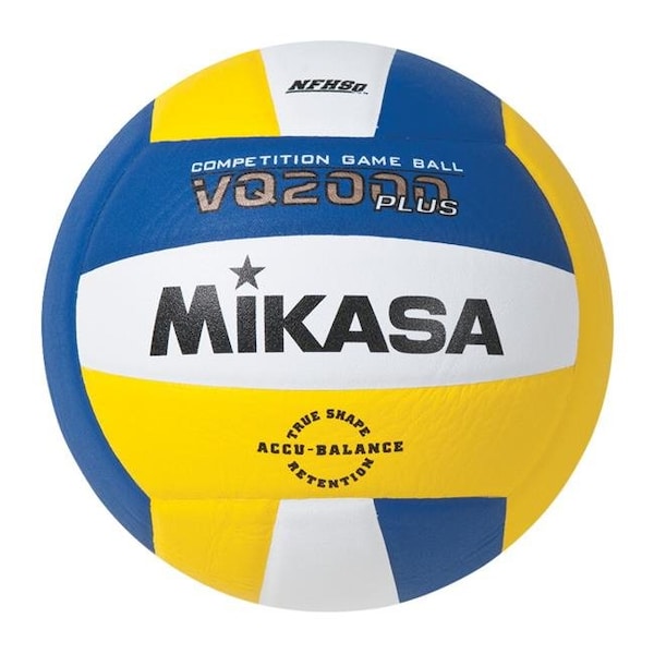 Mikasa Mikasa 2019896 Volleyball NFHS Approved Volleyball; Royal; Gold & White - Size 5 - 2019896