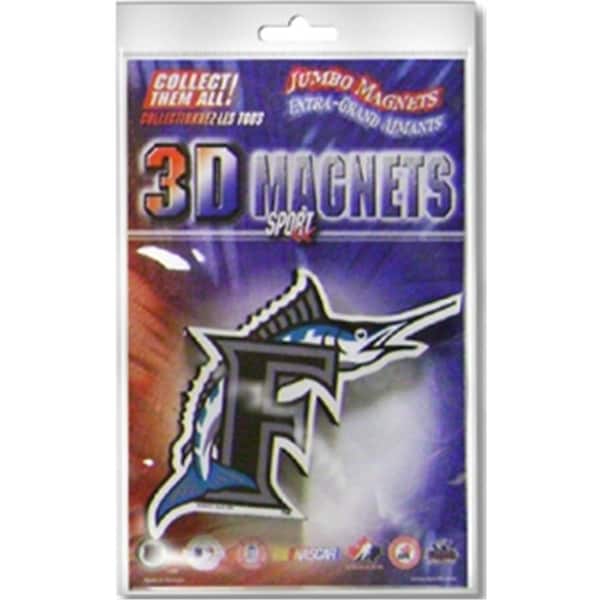 Sportfx International Florida Marlins Jumbo 3D Magnet - 2655110312
