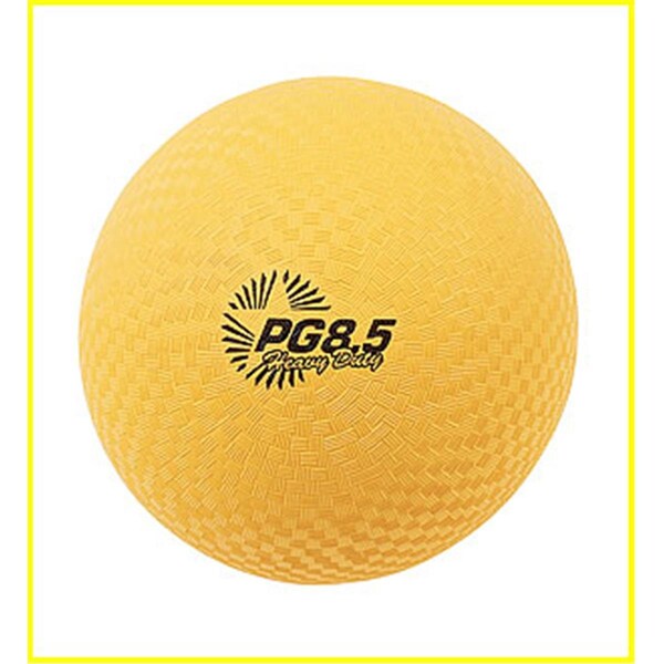Champion Sports 8.5 in. Heavy Duty Playground Ball, Yellow - 95059