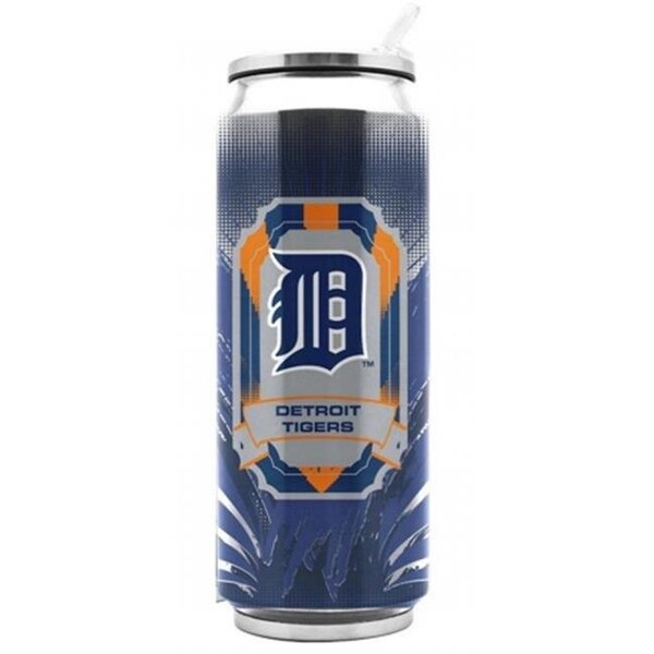 Duck House Detroit Tigers Stainless Steel Thermo Can - 16.9 ounces - 9413107116