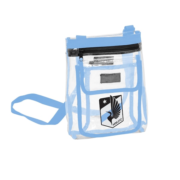 Logo Brands Minnesota United Gameday Clear Crossbody - 924-66P-1